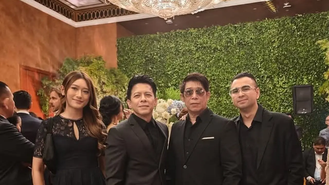 Ariel NOAH dan Parto Patrio Bertemu di Pernikahan Andre Taulany, Kemiripan Keduanya Jadi Sorotan